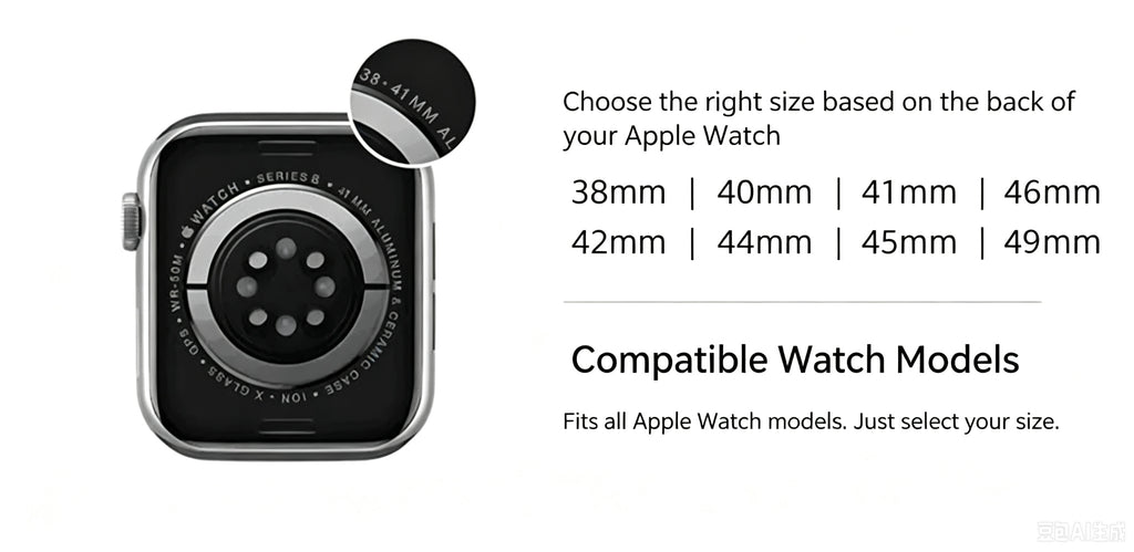 AirFlow Breathable Silicone Sport Band for Apple Watch