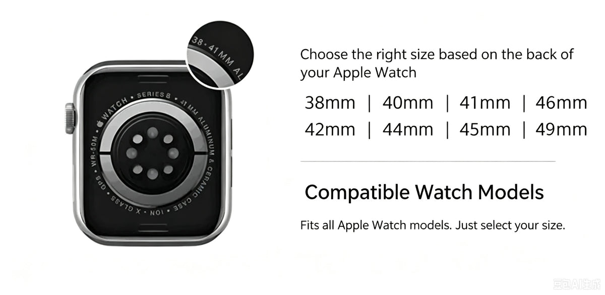 AirFlow Breathable Silicone Sport Band for Apple Watch