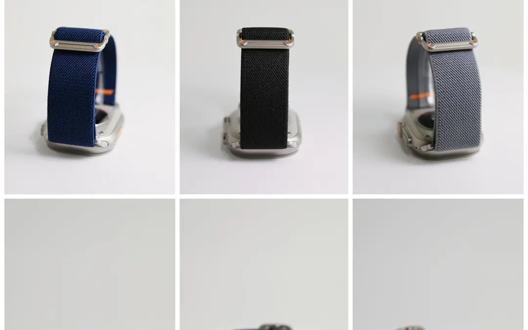 精织编织工装iWatch表带适用于AppleWatchSe678910Ultra · 橄榄色 42444549mm(1-9代se)苹果表盘适用 商品图 11