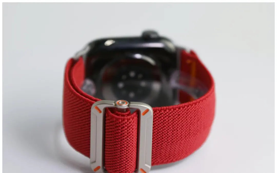 精织编织工装iWatch表带适用于AppleWatchSe678910Ultra · 橄榄色 42444549mm(1-9代se)苹果表盘适用 商品图 16