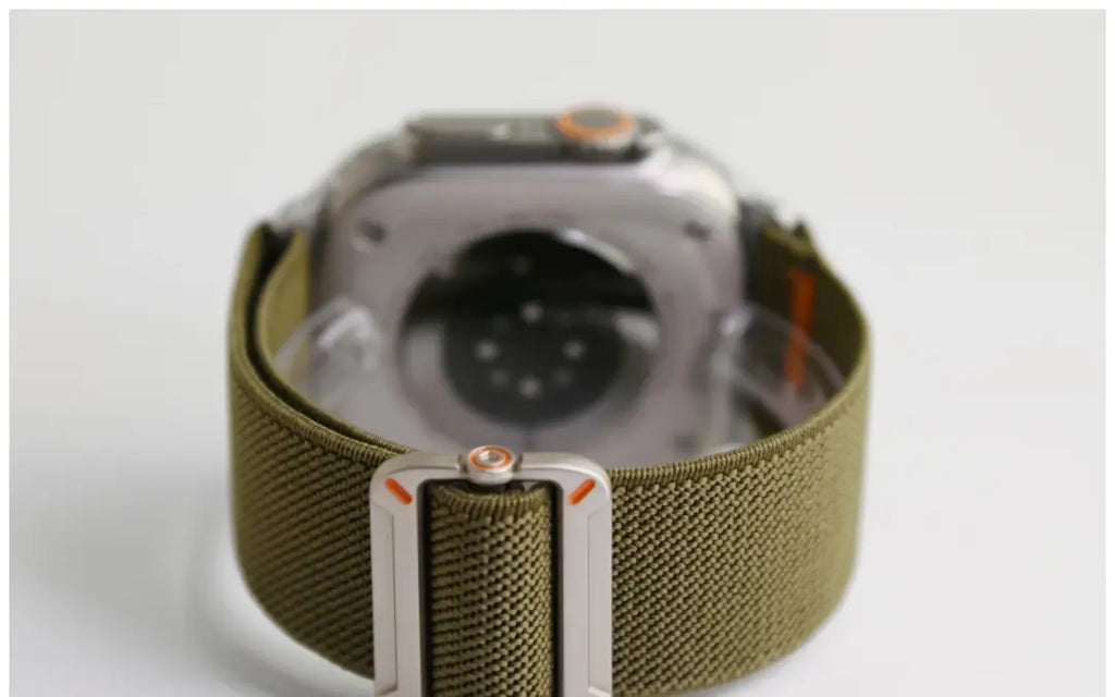 精织编织工装iWatch表带适用于AppleWatchSe678910Ultra · 橄榄色 42444549mm(1-9代se)苹果表盘适用 商品图 19