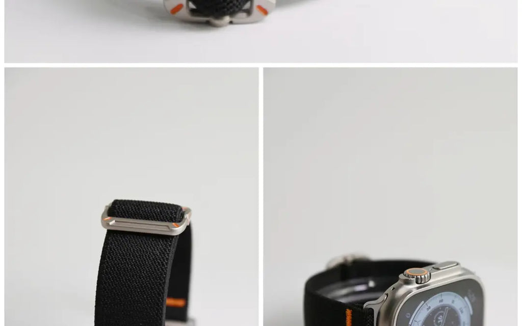 精织编织工装iWatch表带适用于AppleWatchSe678910Ultra · 橄榄色 42444549mm(1-9代se)苹果表盘适用 商品图 26