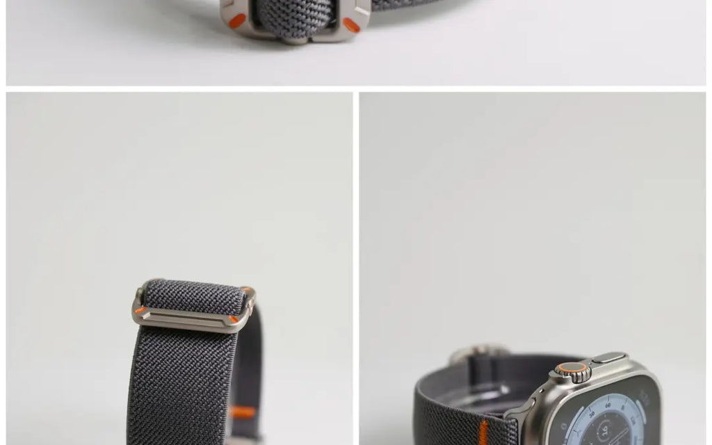 精织编织工装iWatch表带适用于AppleWatchSe678910Ultra · 橄榄色 42444549mm(1-9代se)苹果表盘适用 商品图 29