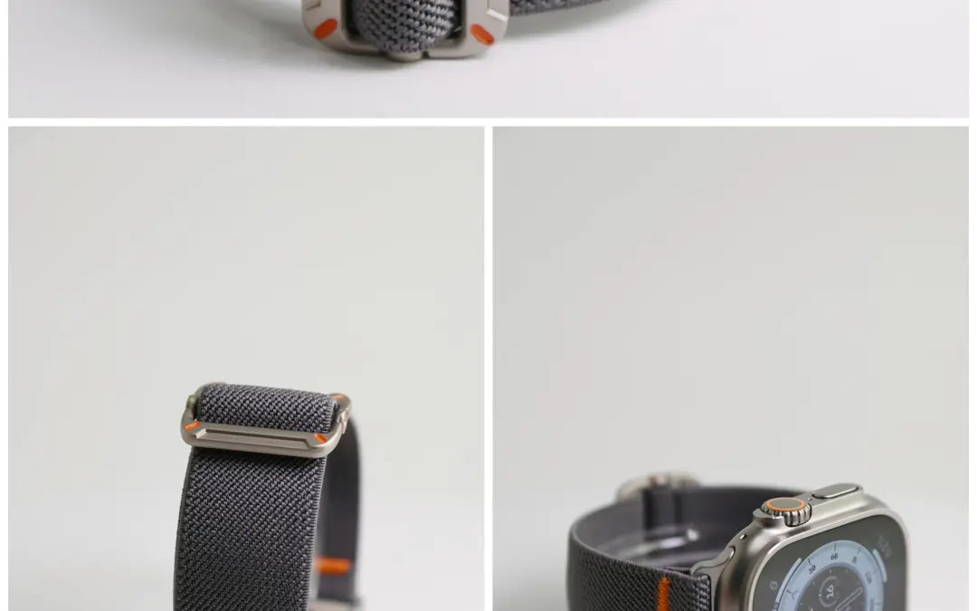 精织编织工装iWatch表带适用于AppleWatchSe678910Ultra · 橄榄色 42444549mm(1-9代se)苹果表盘适用 商品图 29