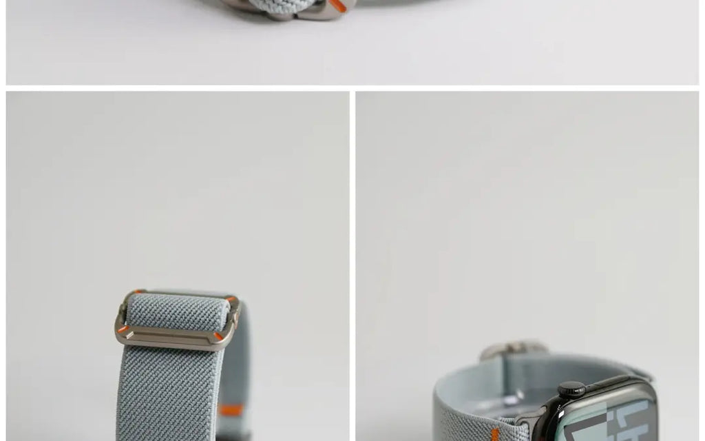 精织编织工装iWatch表带适用于AppleWatchSe678910Ultra · 橄榄色 42444549mm(1-9代se)苹果表盘适用 商品图 38