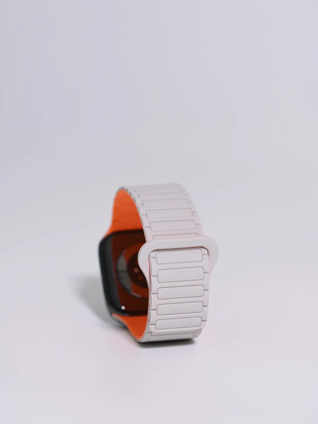二代三株磁吸硅胶iwatch表带适用于AppleWatchSe78910Ultra · blackpink 46mm（s10s11s12）苹果表盘适用 商品图 8