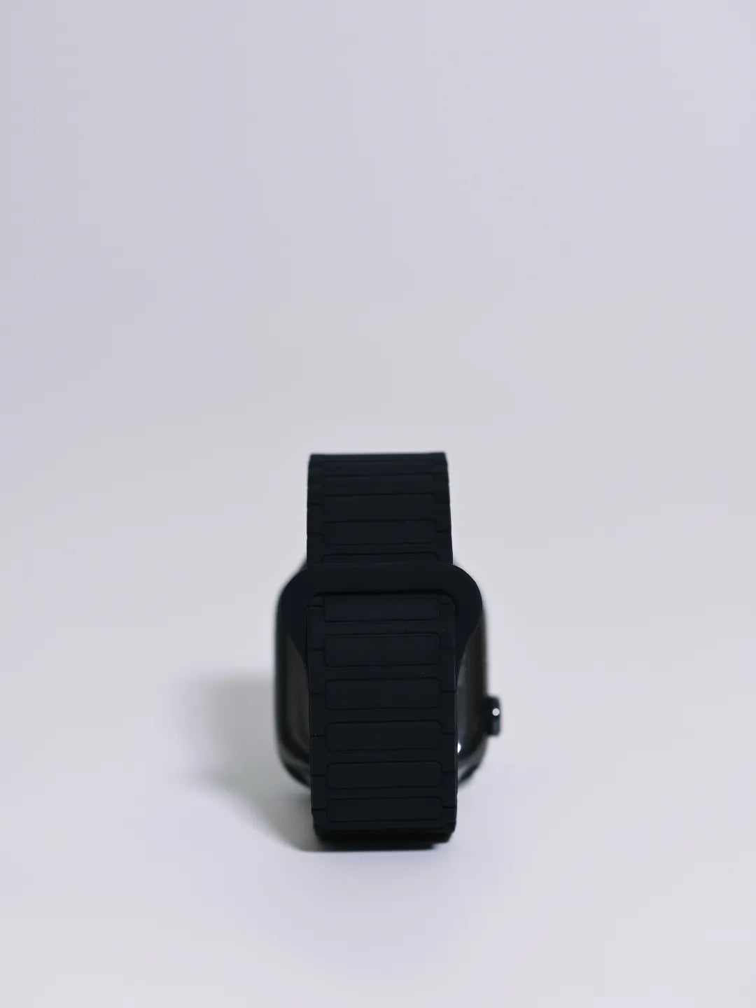 二代三株磁吸硅胶iwatch表带适用于AppleWatchSe78910Ultra · blackpink 46mm（s10s11s12）苹果表盘适用 商品图 9