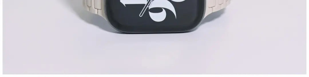 二代三株磁吸硅胶iwatch表带适用于AppleWatchSe78910Ultra · blackpink 46mm（s10s11s12）苹果表盘适用 商品图 16