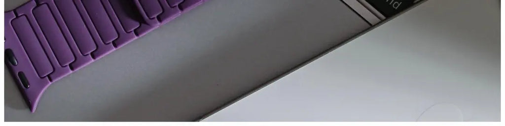 二代三株磁吸硅胶iwatch表带适用于AppleWatchSe78910Ultra · blackpink 46mm（s10s11s12）苹果表盘适用 商品图 28