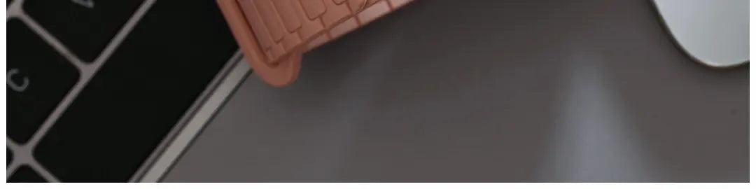 二代三株磁吸硅胶iwatch表带适用于AppleWatchSe78910Ultra · blackpink 46mm（s10s11s12）苹果表盘适用 商品图 31