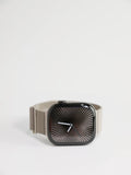 SpiritBand适用苹果iWatch新款圆扣升级米兰尼斯磁吸回环表带 · 枪灰 384041mm(1-9代se)苹果表盘适用 商品图 1
