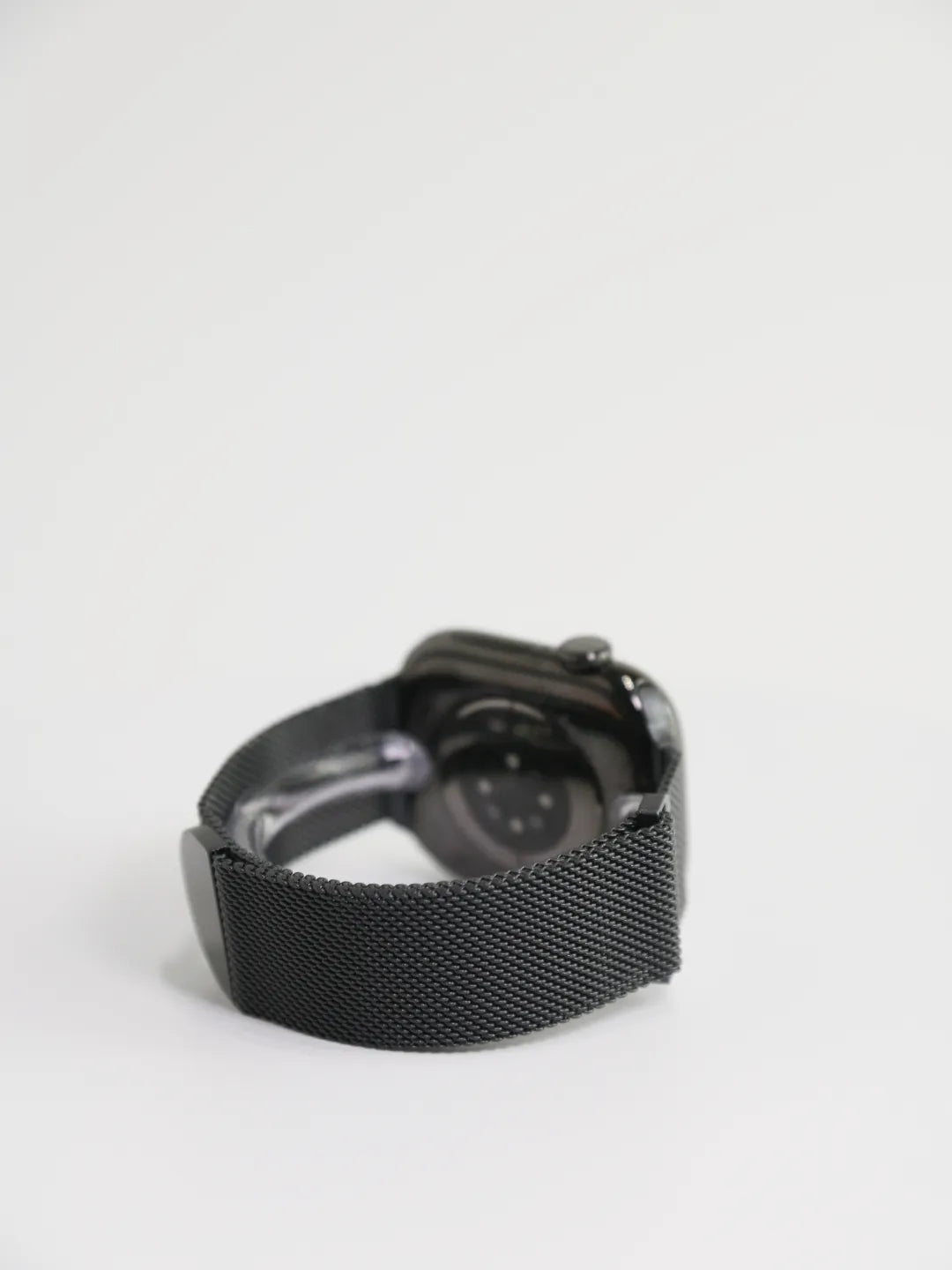 SpiritBand适用苹果iWatch新款圆扣升级米兰尼斯磁吸回环表带 · 枪灰 384041mm(1-9代se)苹果表盘适用 商品图 7