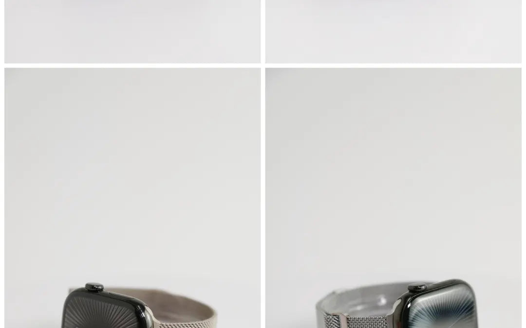 SpiritBand适用苹果iWatch新款圆扣升级米兰尼斯磁吸回环表带 · 枪灰 384041mm(1-9代se)苹果表盘适用 商品图 10