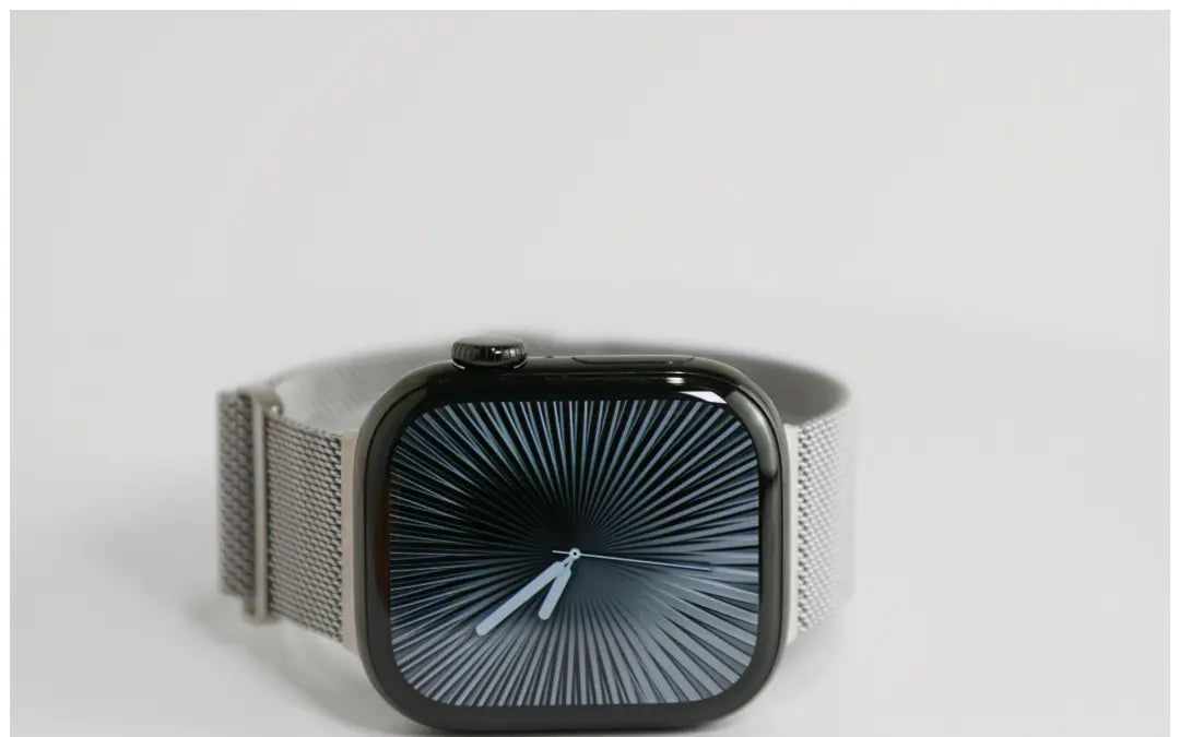 SpiritBand适用苹果iWatch新款圆扣升级米兰尼斯磁吸回环表带 · 枪灰 384041mm(1-9代se)苹果表盘适用 商品图 15