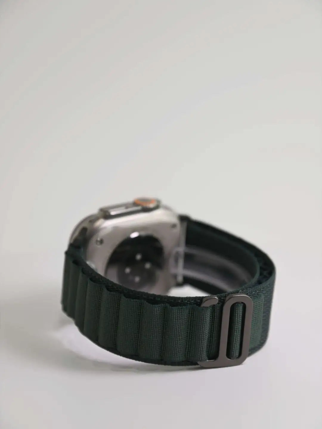 高山野径回环表带（黑扣）适用苹果手表iWatch.精织尼龙编织表带 · 海军蓝 42444549mm(1-9代se)苹果表盘适用 商品图 7