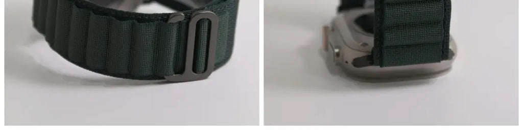 高山野径回环表带（黑扣）适用苹果手表iWatch.精织尼龙编织表带 · 海军蓝 42444549mm(1-9代se)苹果表盘适用 商品图 21