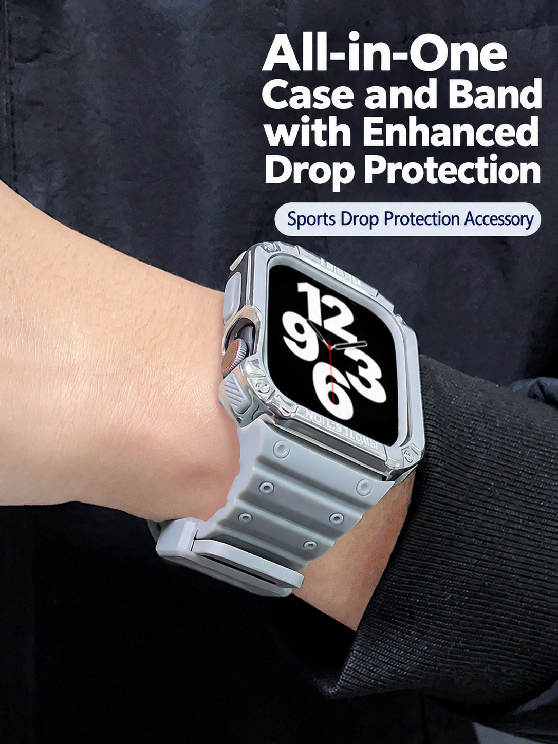 Integrated Glacier-Style Women's Band for Apple Watch Series 9/8/7/6/5, detail 7