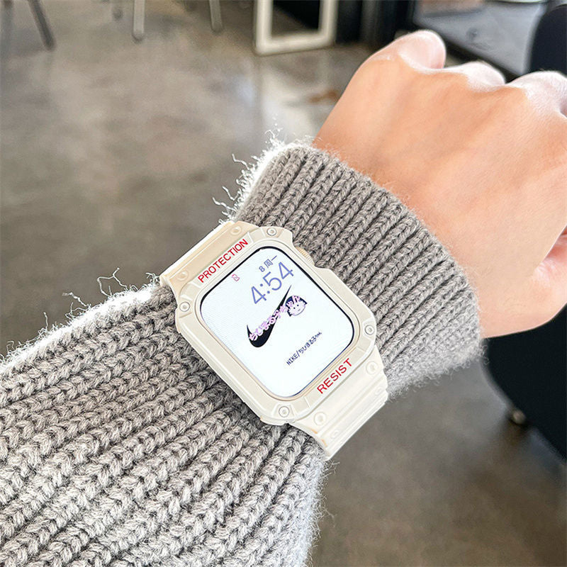 Integrated Glacier-Style Women's Band for Apple Watch Series 9/8/7/6/5, main view 2