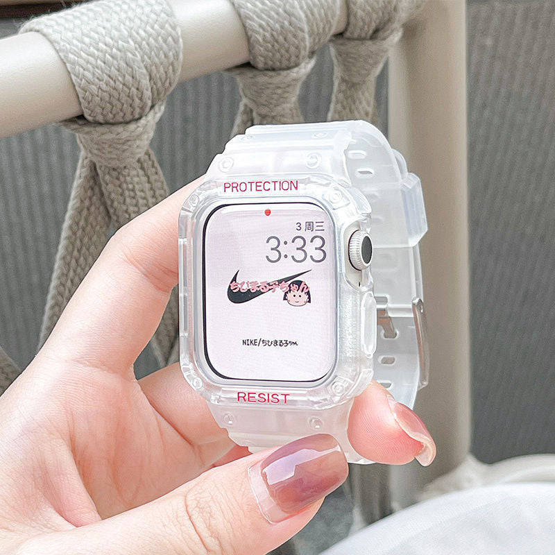 Integrated Glacier-Style Women's Band for Apple Watch Series 9/8/7/6/5, main view 7
