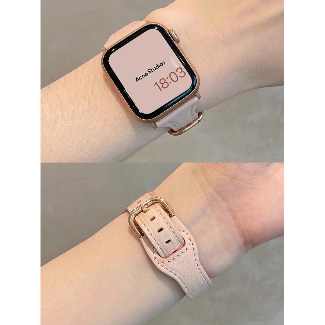Women's Genuine Leather Band for Apple Watch Series 11/10/9/8/7/6/5/4 and SE, main view 1