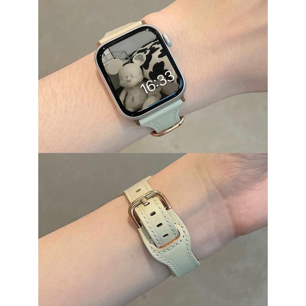 Women's Genuine Leather Band for Apple Watch Series 11/10/9/8/7/6/5/4 and SE, main view 2