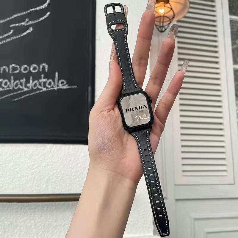 Women's Genuine Leather Band for Apple Watch Series 11/10/9/8/7/6/5/4 and SE, sku view 3