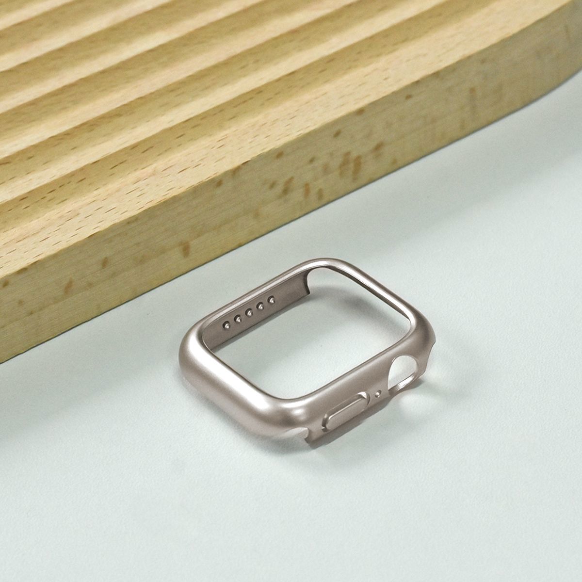 Starlight Integrated PC Case and Screen Protector with Single Rhinestone Row for Apple Watch Series 10/9/8/7/6/5/4/3/2 and SE, sku view 1