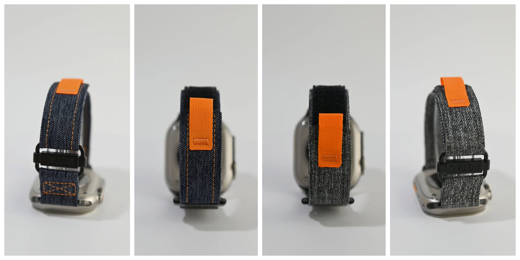 Canvas trail loop Apple Watch band detail 3
