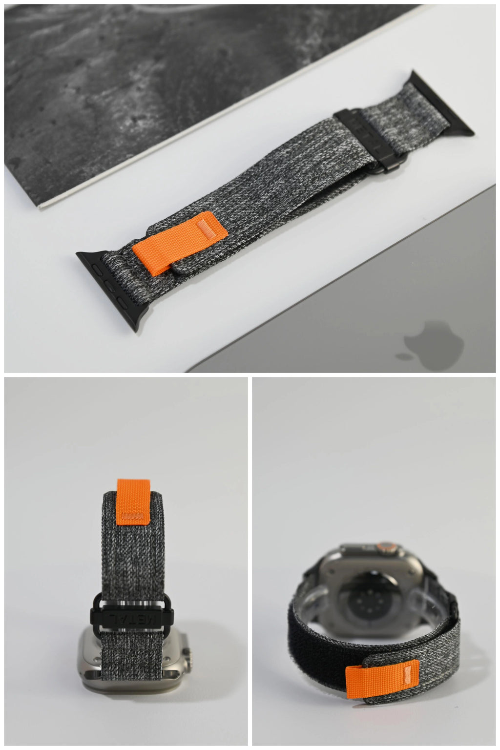 Canvas trail loop Apple Watch band detail 4