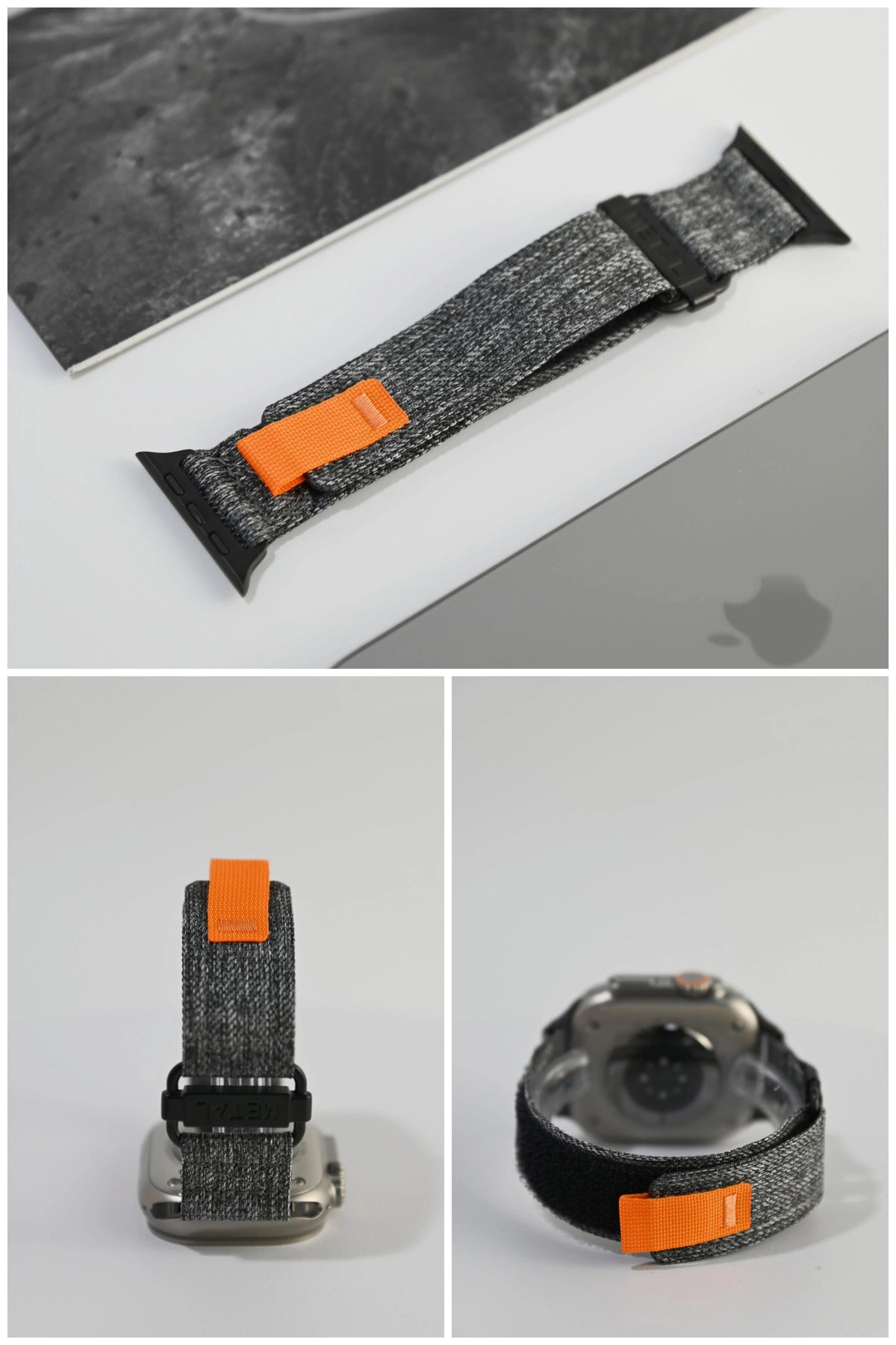 Canvas trail loop Apple Watch band detail 4