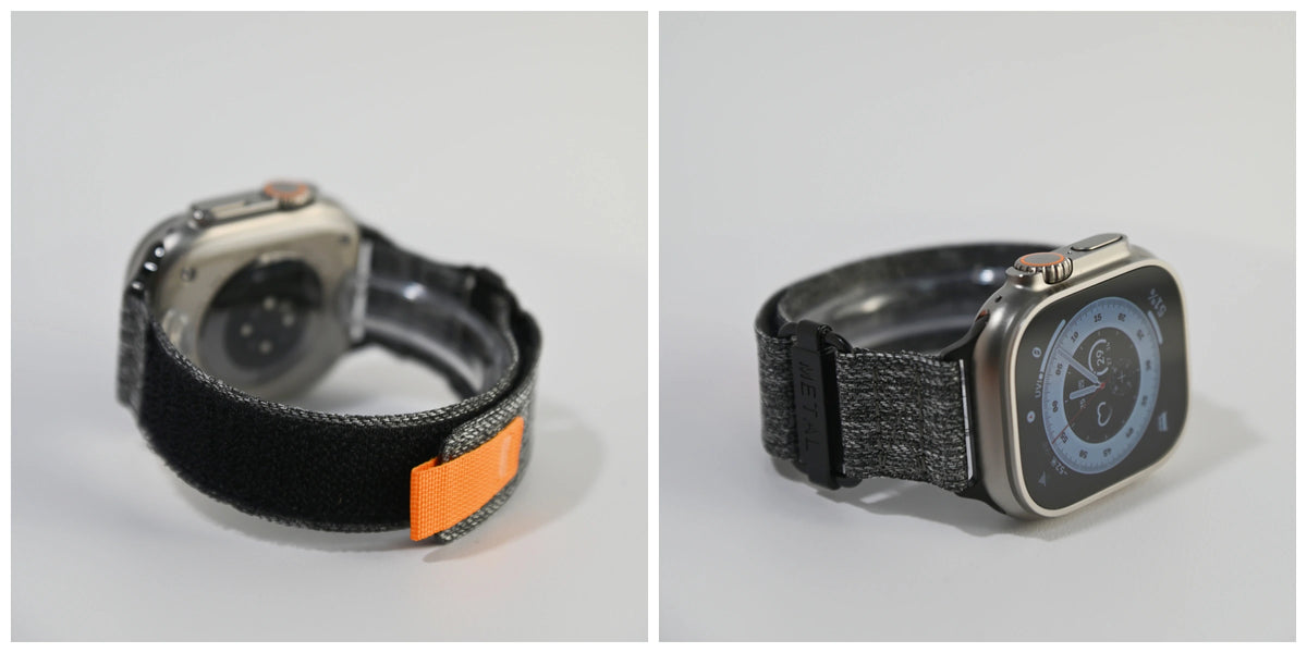 Canvas trail loop Apple Watch band detail 5
