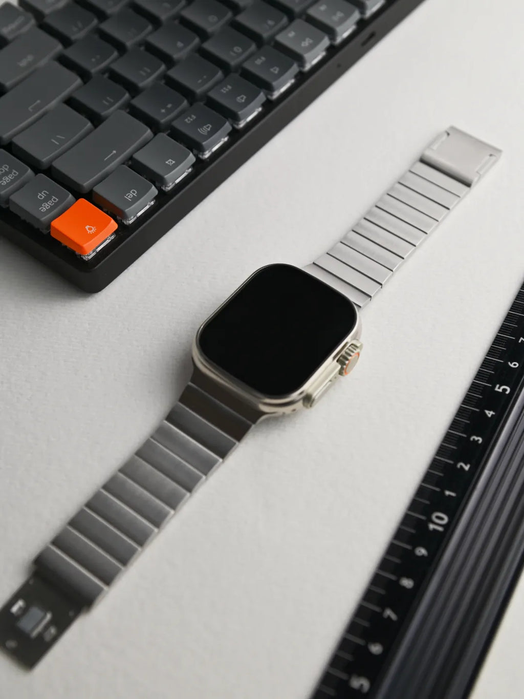 Detachable Stainless Steel Link Watch Band for Apple Watch and iWatch, detail 1