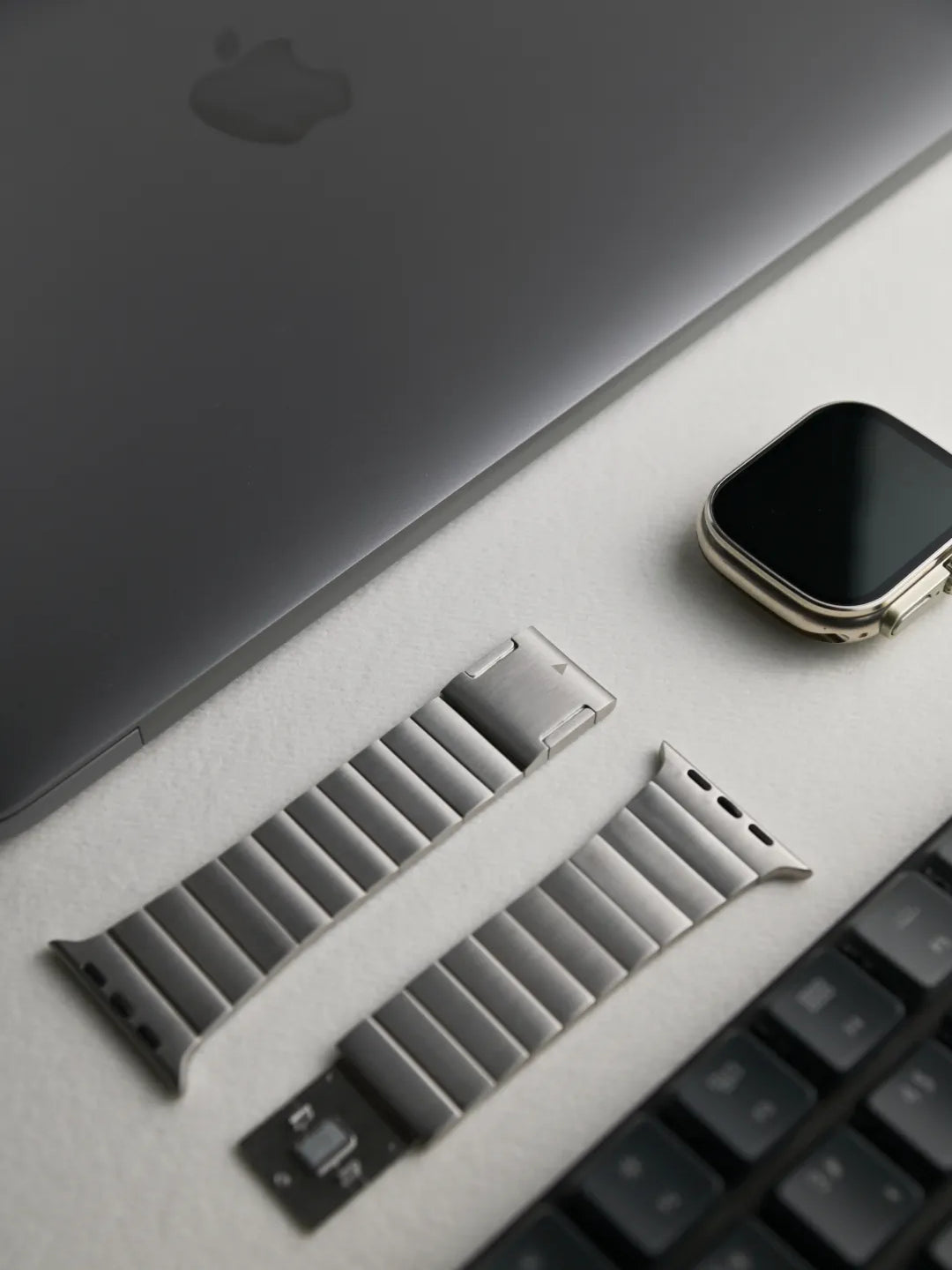 Detachable Stainless Steel Link Watch Band for Apple Watch and iWatch, detail 2