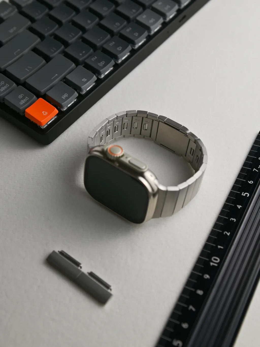 Detachable Stainless Steel Link Watch Band for Apple Watch and iWatch, detail 3
