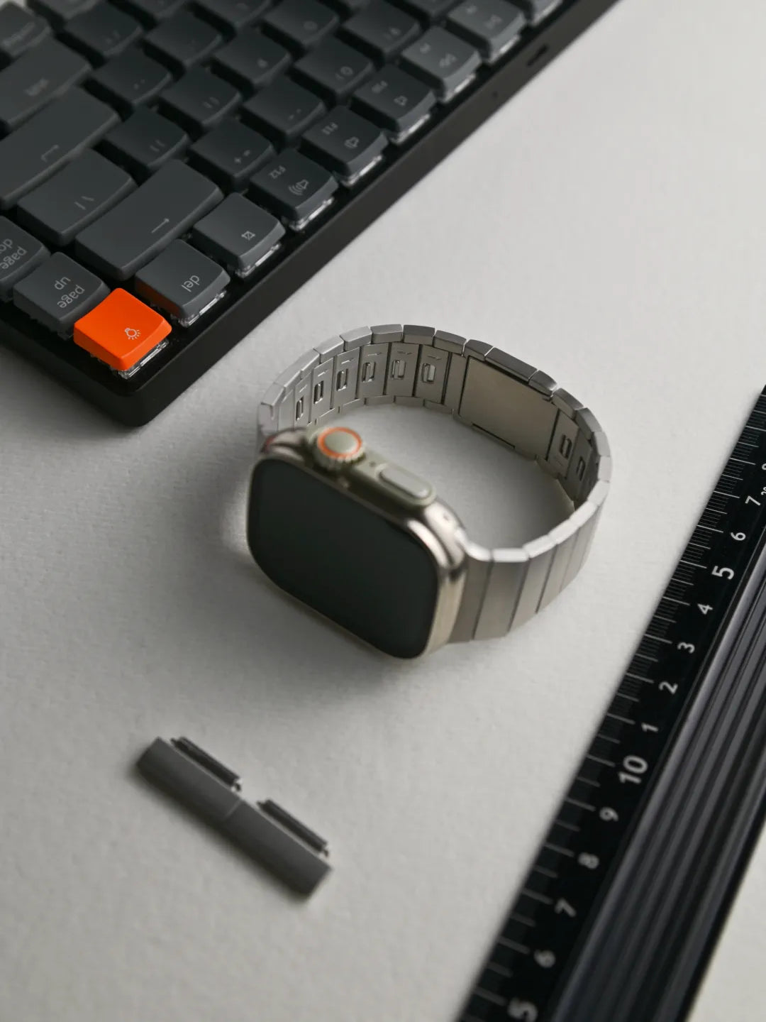 Detachable Stainless Steel Link Watch Band for Apple Watch and iWatch, detail 3