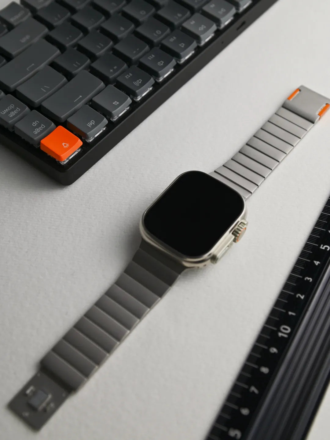 Detachable Stainless Steel Link Watch Band for Apple Watch and iWatch, detail 9