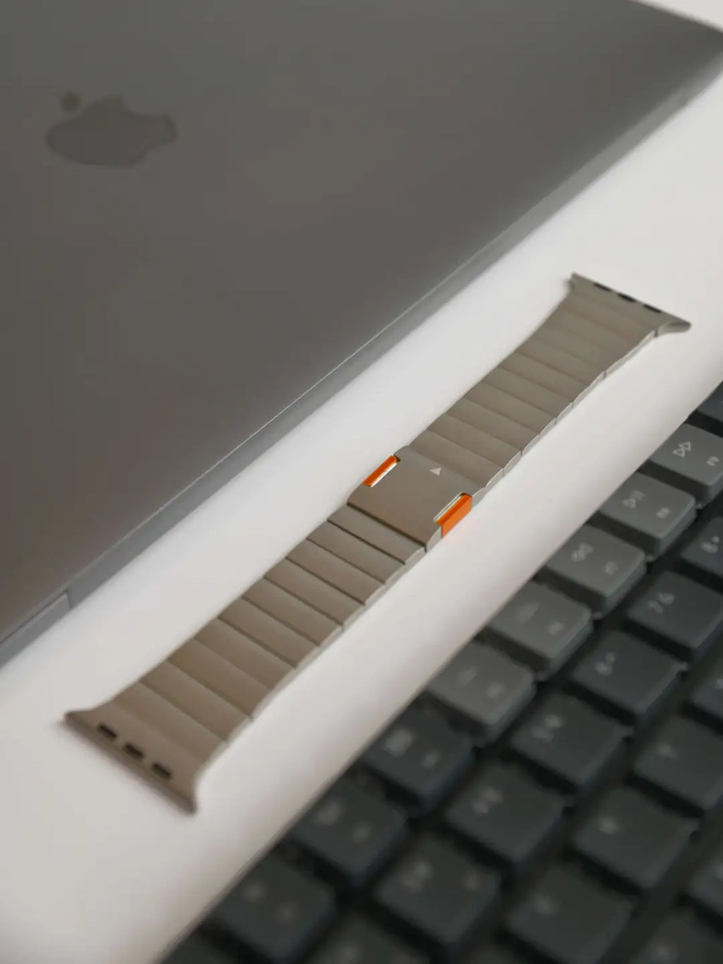 Detachable Stainless Steel Link Watch Band for Apple Watch and iWatch, view 8