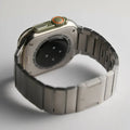 Detachable Stainless Steel Link Watch Band for Apple Watch and iWatch, Silver