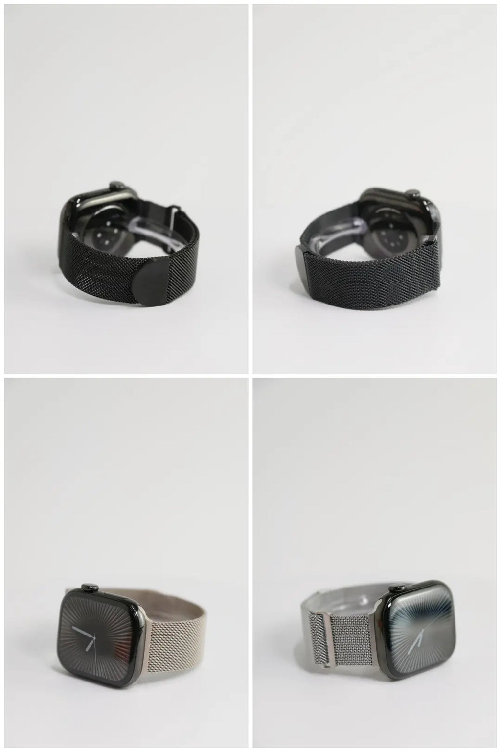 SpiritBand Round-Buckle Milanese Magnetic Loop Band for Apple Watch and iWatch, detail 1