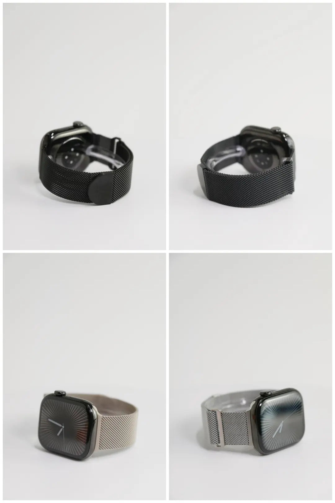 SpiritBand Round-Buckle Milanese Magnetic Loop Band for Apple Watch and iWatch, detail 1