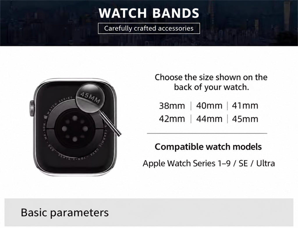 Slim Full-Rhinestone Metal Chain Band for Apple Watch Series 11/10/9/8/7/6/5/4 and SE, detail view 2