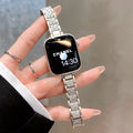 Slim Full-Rhinestone Metal Chain Band for Apple Watch Series 11/10/9/8/7/6/5/4 and SE, sku view 1