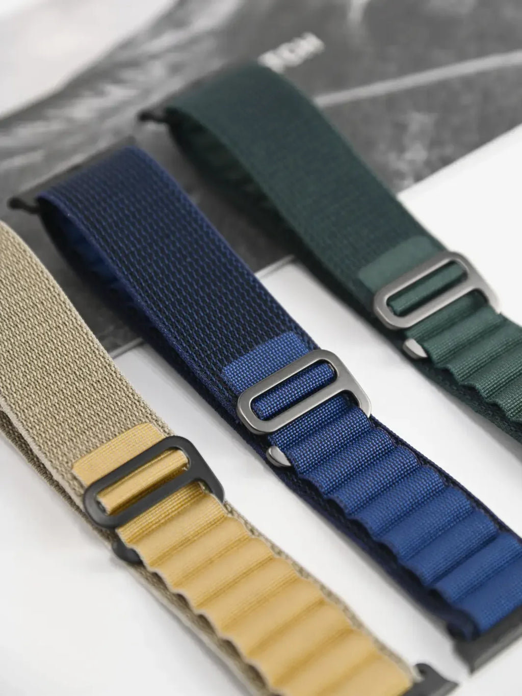 Alpine Trail Loop Watch Band with Black Buckle for Apple Watch and iWatch, detail 1