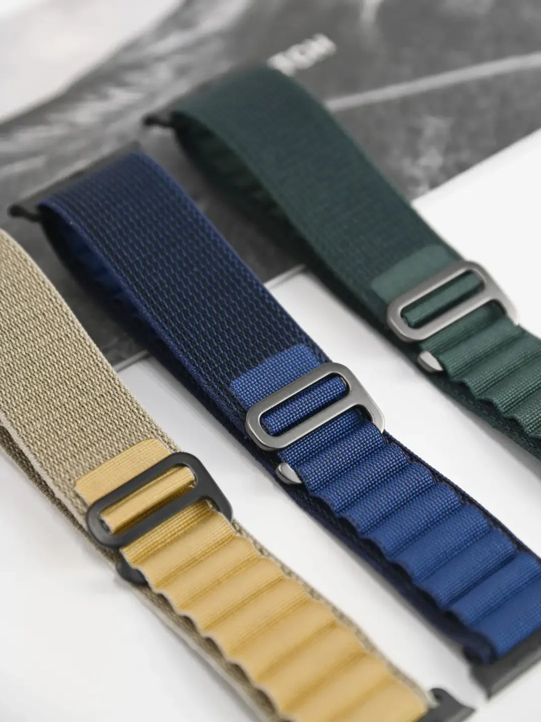 Alpine Trail Loop Watch Band with Black Buckle for Apple Watch and iWatch, detail 1
