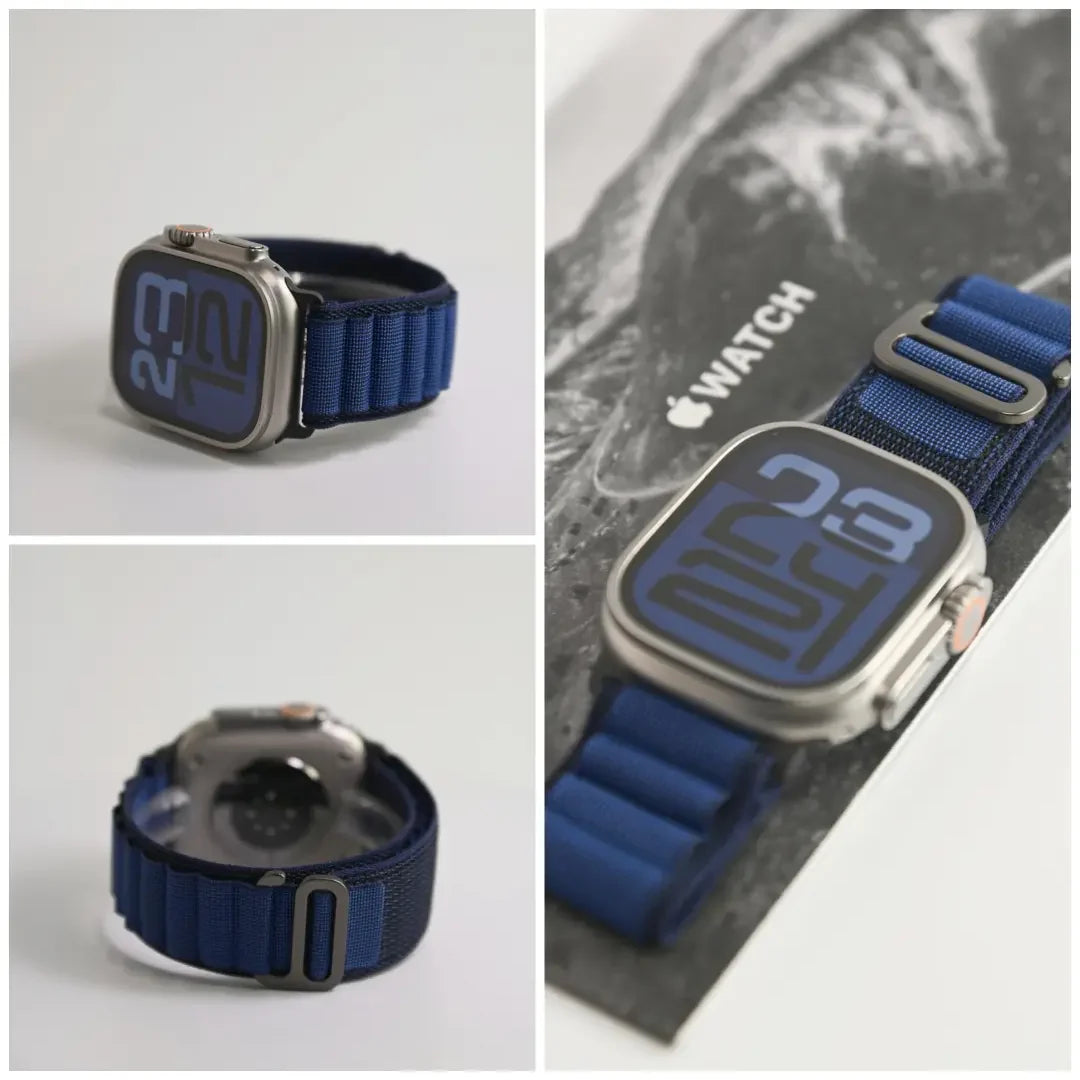 Alpine Trail Loop Watch Band with Black Buckle for Apple Watch and iWatch, detail 2