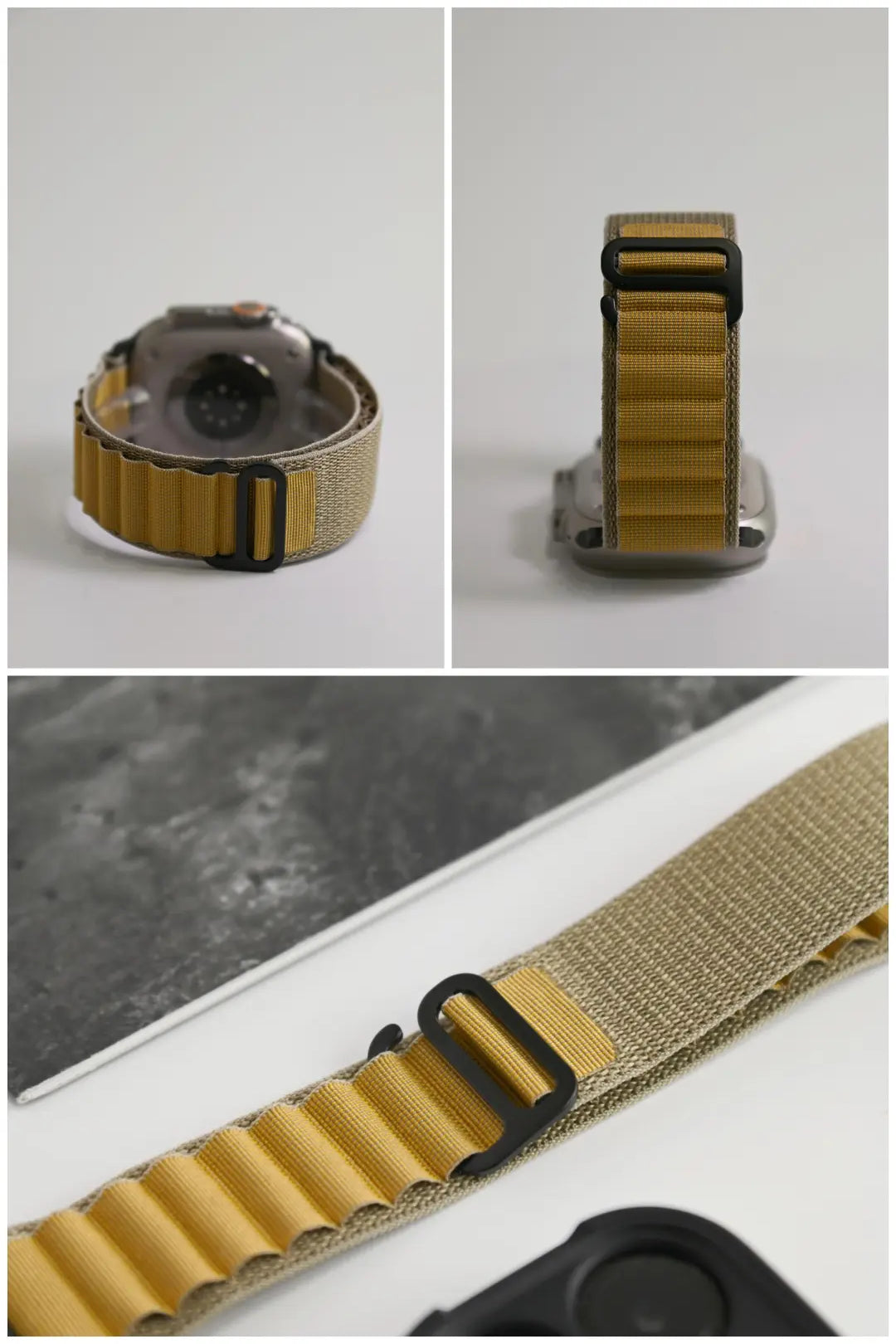 Alpine Trail Loop Watch Band with Black Buckle for Apple Watch and iWatch, detail 3