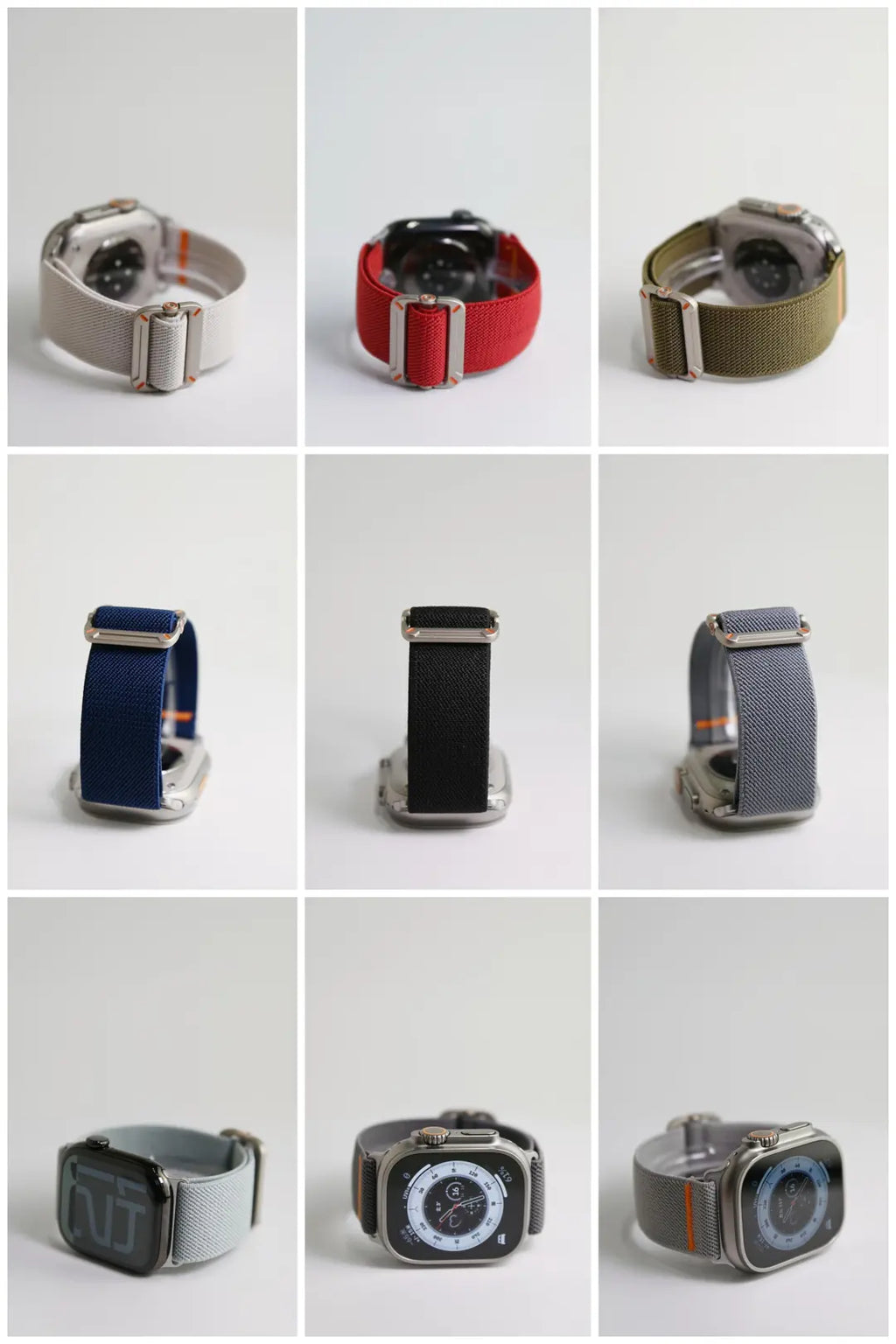 Fine-Woven Utility Watch Band for Apple Watch SE, Series 6–10 and Ultra, detail 1