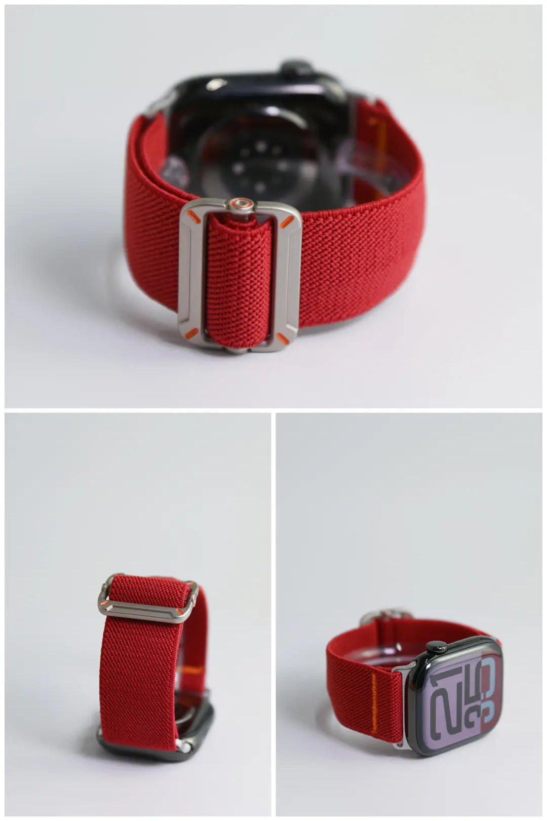 Fine-Woven Utility Watch Band for Apple Watch SE, Series 6–10 and Ultra, detail 3