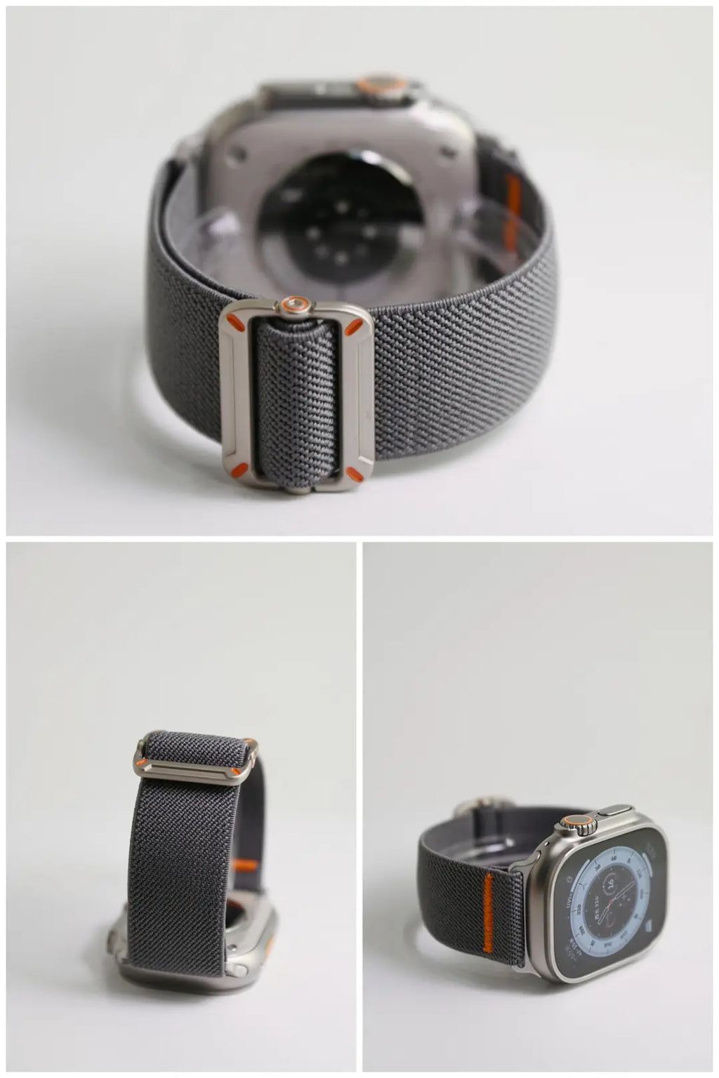 Fine-Woven Utility Watch Band for Apple Watch SE, Series 6–10 and Ultra, detail 7