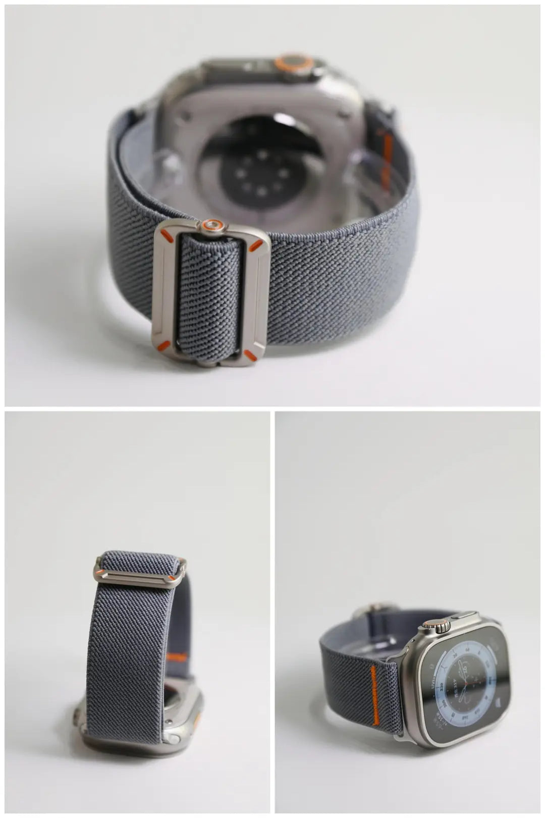 Fine-Woven Utility Watch Band for Apple Watch SE, Series 6–10 and Ultra, detail 8